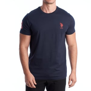 Herren-T-Shirt aus Baumwolle mit kurzen Ärmeln US42154027