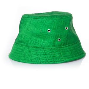 Bottega Veneta groene intrecciato vissershoed