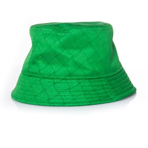 Bottega Veneta groene intrecciato vissershoed