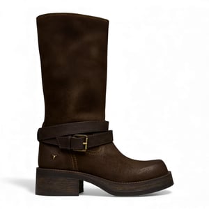 Windsorsmith Dames Brownie Suède Leren Halfhoge Western Rijlaarzen - Gotcha