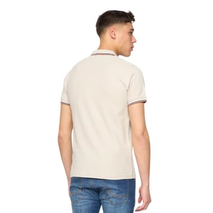 Duck and Cover Heren Melports Poloshirt (Gebroken wit)