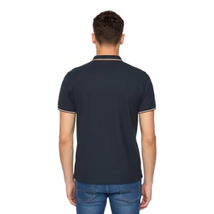 Duck and Cover Heren Melports Poloshirt (Marine)