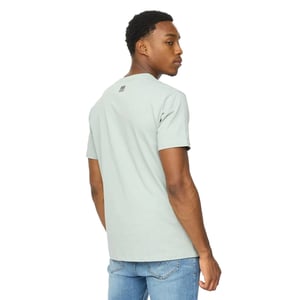 Duck and Cover Heren Trimlines Zware T-Shirt (Staalblauw)