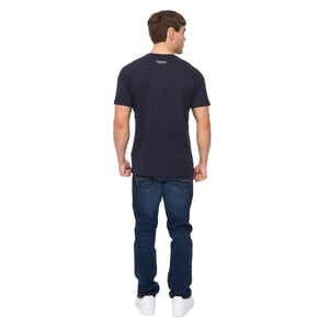 Crosshatch Heren Chantlars T-Shirt (Marine)