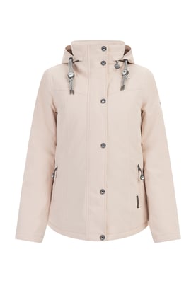 Schmuddelwedda winterjas Dames pastelroze