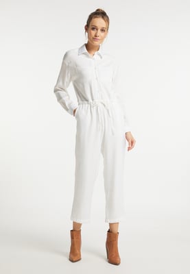 Dreimaster Jumpsuit Dames wit