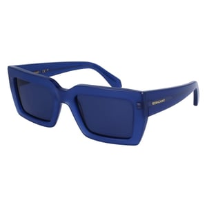 Blauwe Acetaat Zonnebril