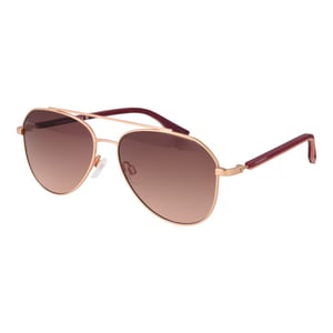 Roze Gouden Rubber Zonnebril