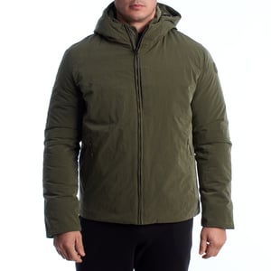 Heren Winter Gevoerde Jasje met Kap US40127003