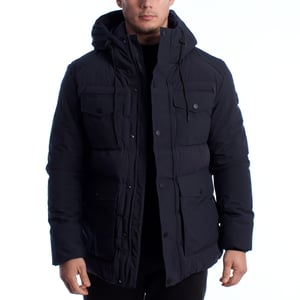 Heren Gevoerde Parka Jas US40127005