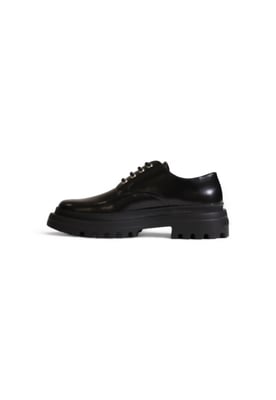 Veterschoenen Oxford Zwart Leren Lak