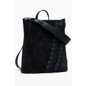 Desigual Zwarte Polyethyleen Dames Rugzak