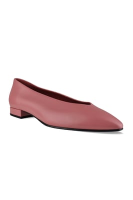 Loro Piana Rebecca ballerina's Roze