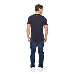 Crosshatch Heren Carritore T-Shirt (Marineblauw)