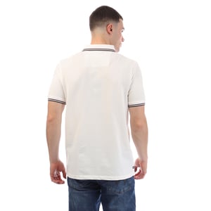 Weekend Offender Heren Vancouver getipt poloshirt (Wit)