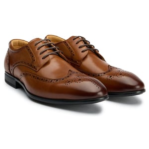Sole Ldn Wide Fit Brogue Schoenen