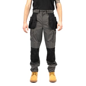 Caterpillar Nexus Holster Stretch Pocket Katoenen Heren Grijze Outdoor Broek