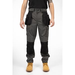 Caterpillar Nexus Holster Stretch Pocket Katoenen Grijze Buitenbroek voor Heren