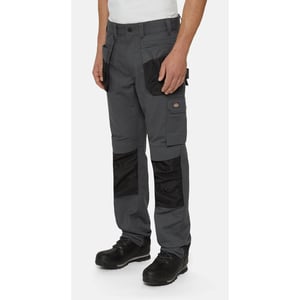 Dickies Multi Pocket Utility Polyester Grijze Werkbroek voor Mannen