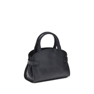 Zwarte kalfsleren Bos Taurus handtas