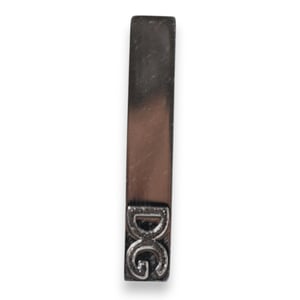 Zilverkleurige Messing Logo Gepersonaliseerde Dassenclip