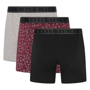 3-Pack Heren Zachte Ademende Katoenen Boxershort Ondergoed