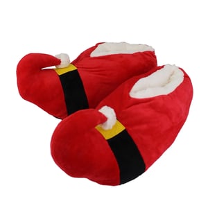 Unisex Kerst Zachte Kerstman Slippers