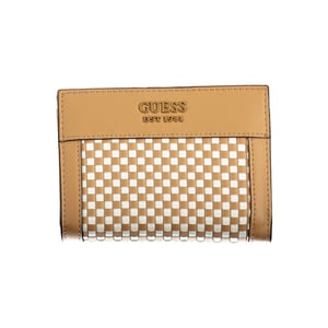Guess Jeans Bruine Polyethyleen Portemonnee