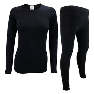 Dames Langemouw Thermoshirt & Thermoleggings voor de Winter