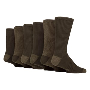 6 Paar Mannen Waterafstotende Middelzware Buiten Sokken voor Wandelen & Hiking