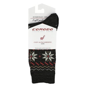 Heren Dames Alpaca Merino Wol Wandelsokken | Ademend Trekking Sokken
