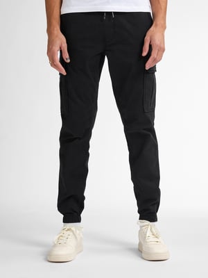 Petrol Industries - Heren Cargo Jogger Driftwoodstone - Zwart