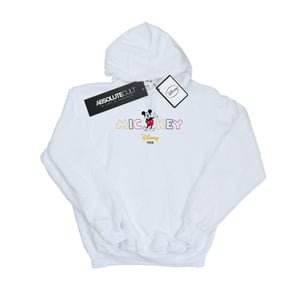 Disney Heren Mickey Mouse 1928 Hoodie (Wit)