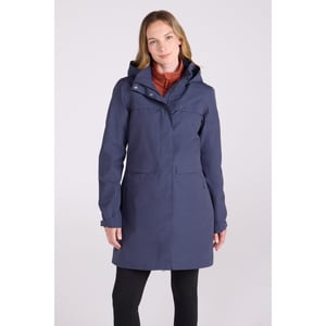 Mountain Warehouse Dames/Dames Cloudburst Textured Waterdichte Jas (Marine)