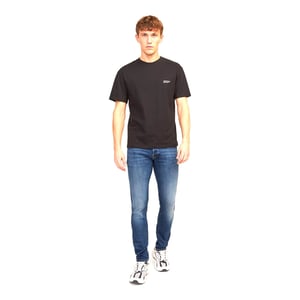 Jack & Jones Glenn Fox Katoenen Blauwe Slim Fit Jeans voor Mannen