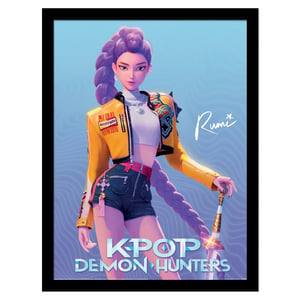 K-Pop Demon Hunters Rumi ingelijste poster (Veelkleurig)