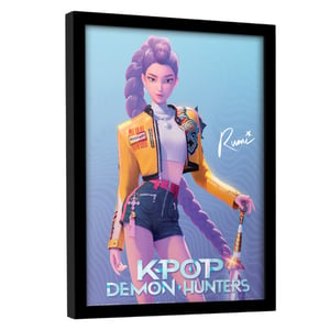 K-Pop Demon Hunters Rumi ingelijste poster (Veelkleurig)