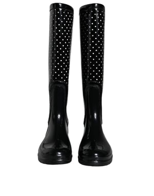 Glinsterende Polka Dot Regenlaarzen