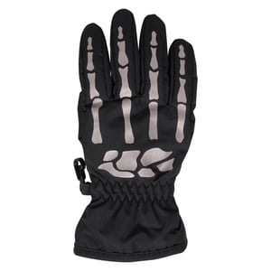 Mountain Warehouse Kinderen Waterdichte Skelet Handschoenen (Zwart)