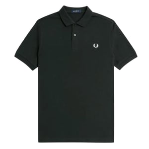 Fred Perry Heren Effen Polo Shirt met Korte Mouwen (Knight Green)