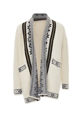 Faina Vest Dames wolwit