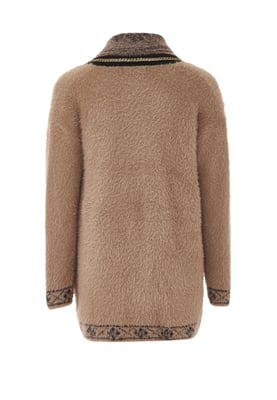 Faina Vest Dames donkerroze