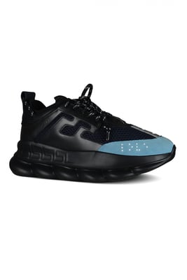Versace Sneakers Kettingreactie Zwart