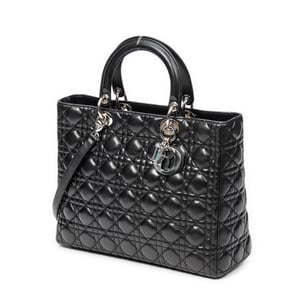 Large Lady Dior Zip  Schoudertas
