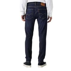 Levis Heren 512 Tapered Leg Slim Jeans (Blauw)