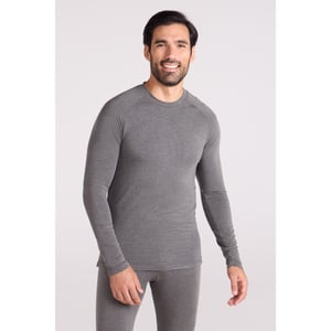 Mountain Warehouse Thermische Top Heren Keep The Heat (Houtskool)