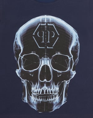 T-Shirt Ronde Hals Ss Skull