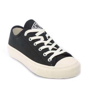 Lacoste Heren Backcourt 2.0 Canvas Lage Sportschoenen (Zwart)