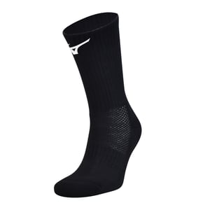Mizuno Unisex Volwassen Bemanningsleden Sokken (Pakket van 3) (Zwart)