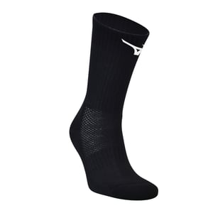 Mizuno Unisex Volwassen Bemanningsleden Sokken (Pakket van 3) (Zwart)